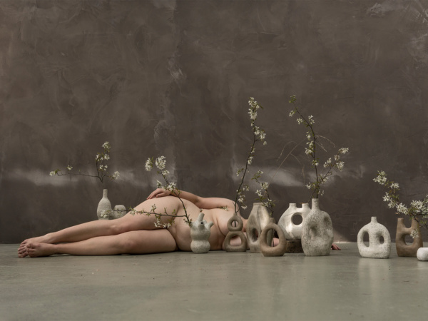 gabriela silveira viv lee vessel custom lane pottery ceramics floral botanical form photography exhibition edinburgh