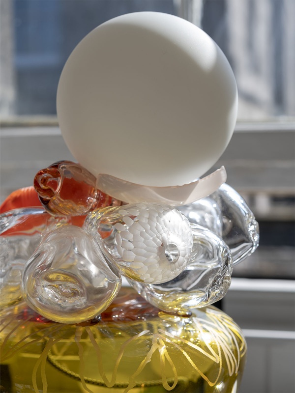 London design festival isles of reclaimed wonderment local heroes stacey hunter juli Bolaños-Durman Camille Walac Studio Walachowski brompton design district glass sculpture lighting design scottish design