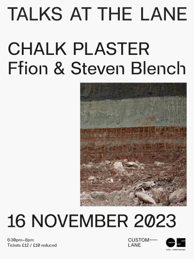 CHALK PLASTER | UNEARTHED: Material Experiments, Gypsum, Clay & Lime